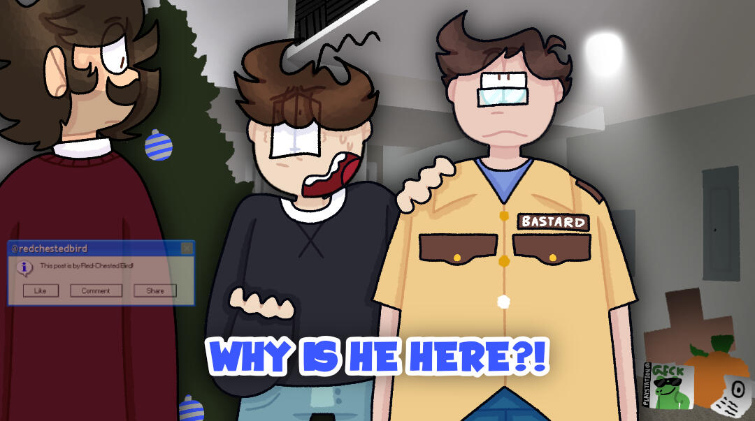 Scott The Woz Christmas Redraw for elbowstuff's STW Redraw Collab Project