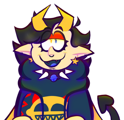 Mouth open, eyes open